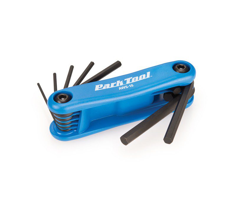 Park Tool AWS-10 Fold Up Hex Wrench Set