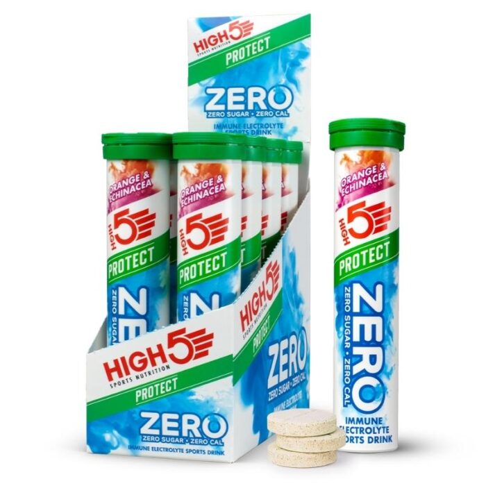 HIGH5 Zeo Protect Electrolyte – Orange & Echinacea (8 Tubes)