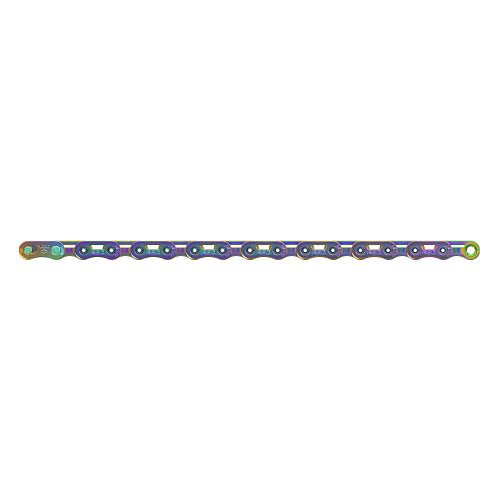 Sram PC-RED 12SP/13SP FLATTOP RAINBOW Chain – 126 LINKS E1