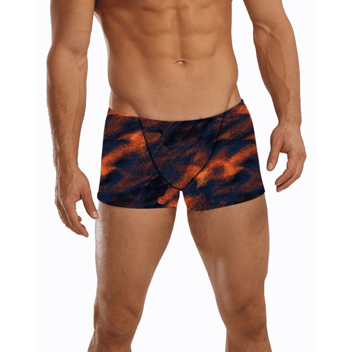 TYR Soren Boxer Square Leg - Orange
