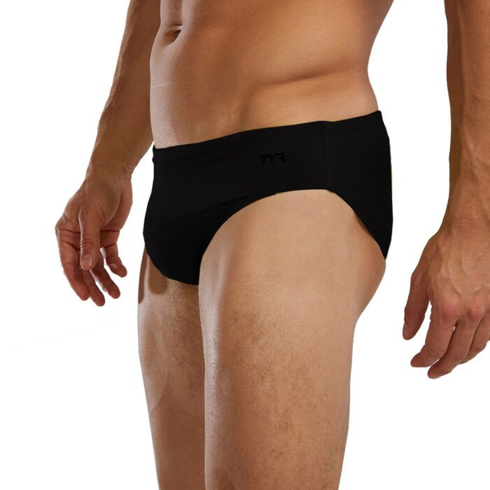 TYR Solid Durafast Elite Racer - Black