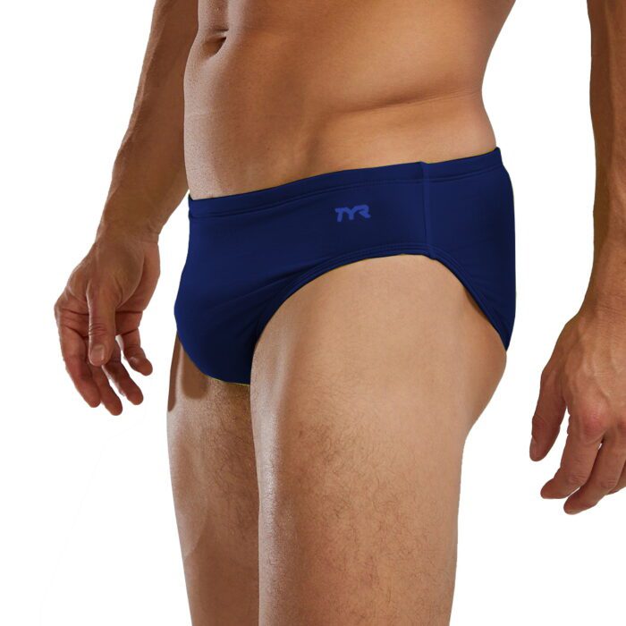 TYR Solid Durafast Elite Racer - Navy