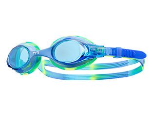 TYR Swimple Tie Dye Goggles - Blue/Green