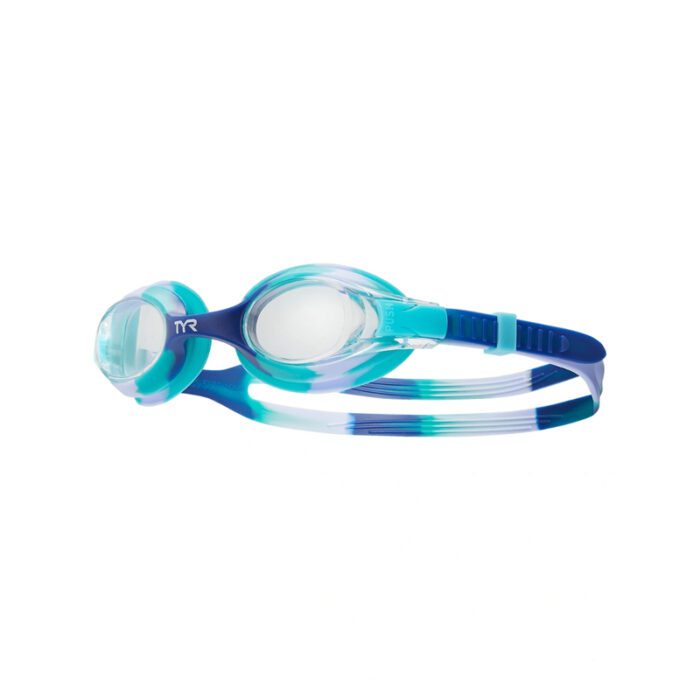TYR Swimple Tie Dye Goggles - Clear/Purple