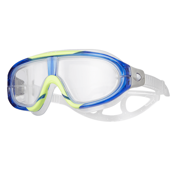 TYR Orion Open Water Swim Mask - Clear/Yellow