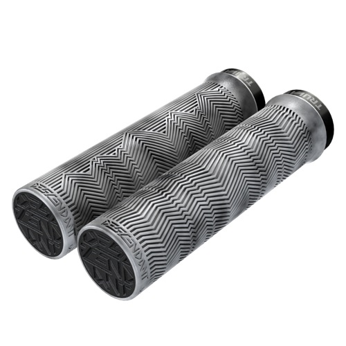Truvativ Descent Locking Grips 133mm Pair - Black/Grey Marble